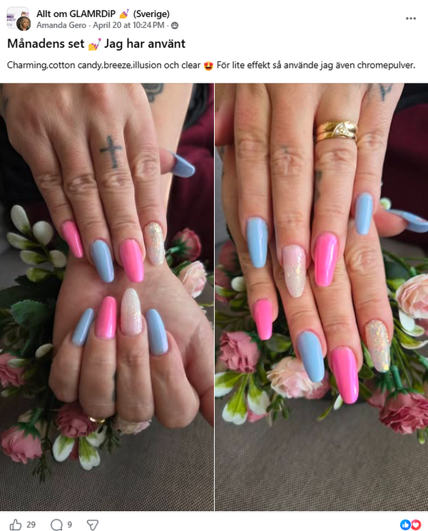 Charming, Cotton Candy, Breeze, Illusion